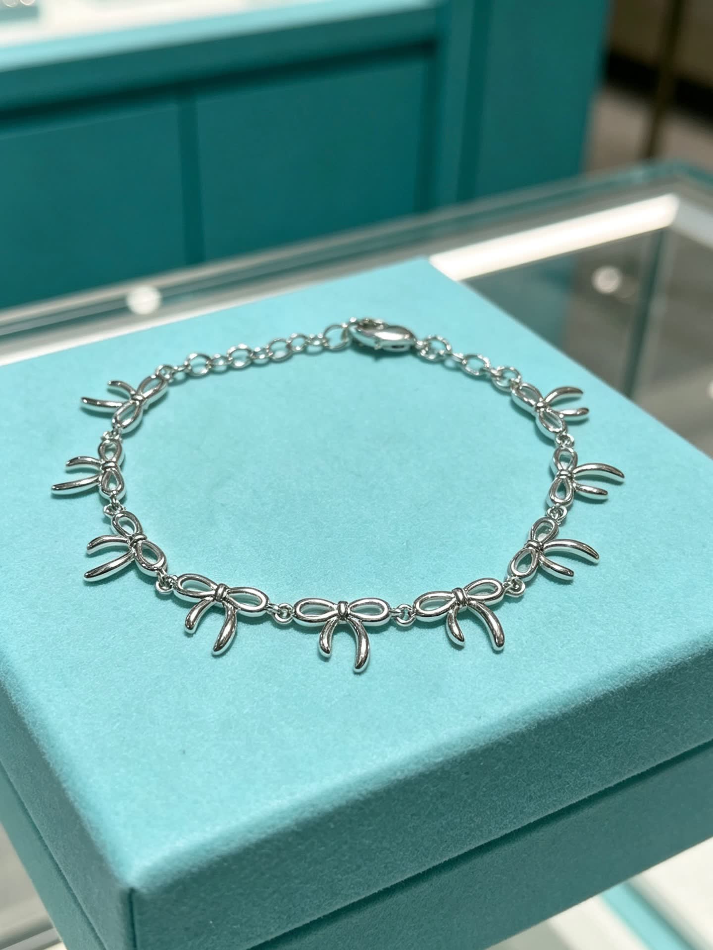 Tiffany & Co. Silver Bow Bracelet